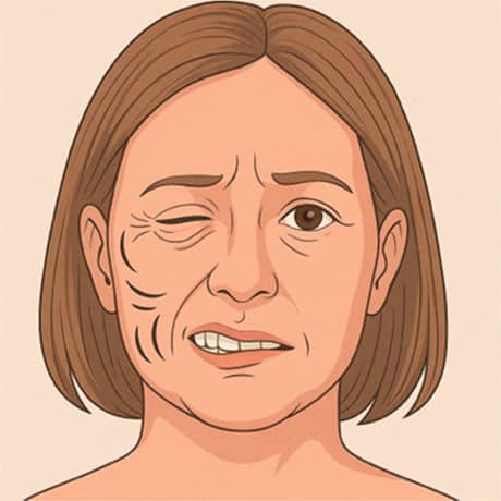 片側顔面けいれん